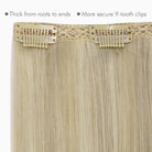 Ash Blonde / Platinum Blonde Highlights (17A/60A) Classic Clip-Ins