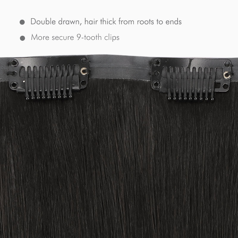 Dark Brown / Chestnut Brown Balayage (2/6/2) Ultra Seamless Clip-Ins