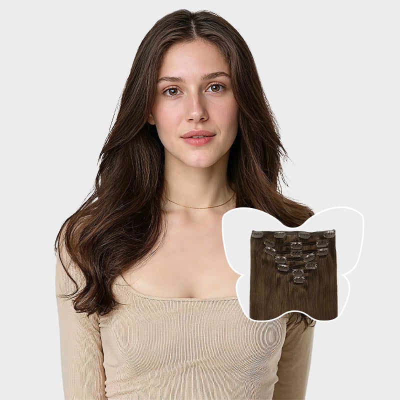 7-Piece_Chocolate_Brown_4A_Clip_in_Hair_Extensions