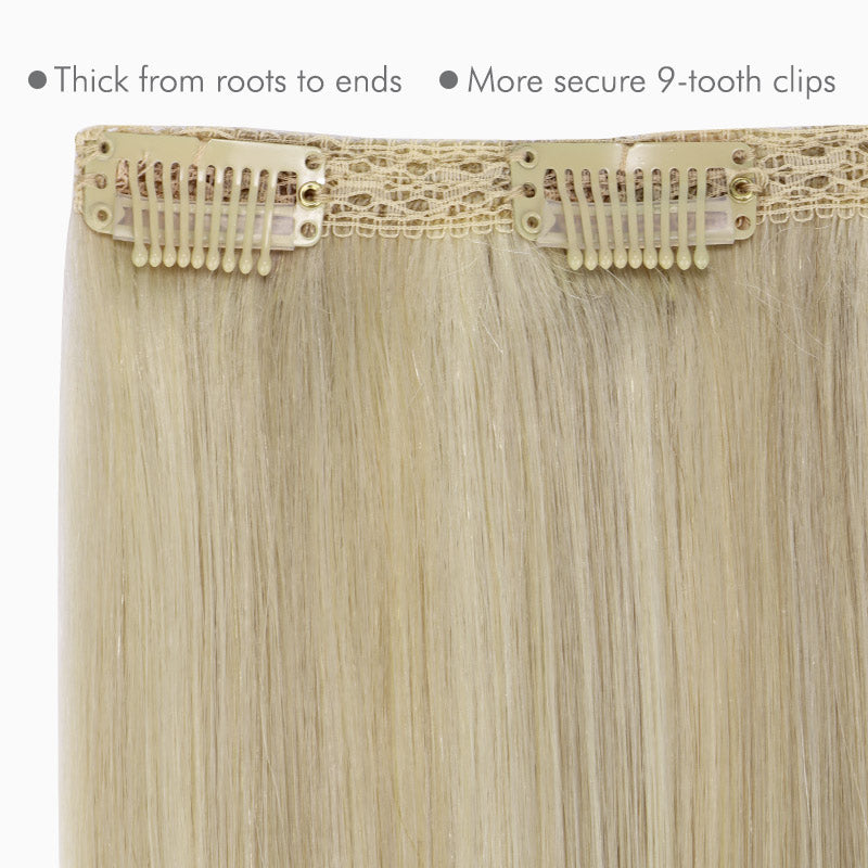Ash Blonde / Platinum Blonde Highlights (17A/60A) Classic Clip-Ins