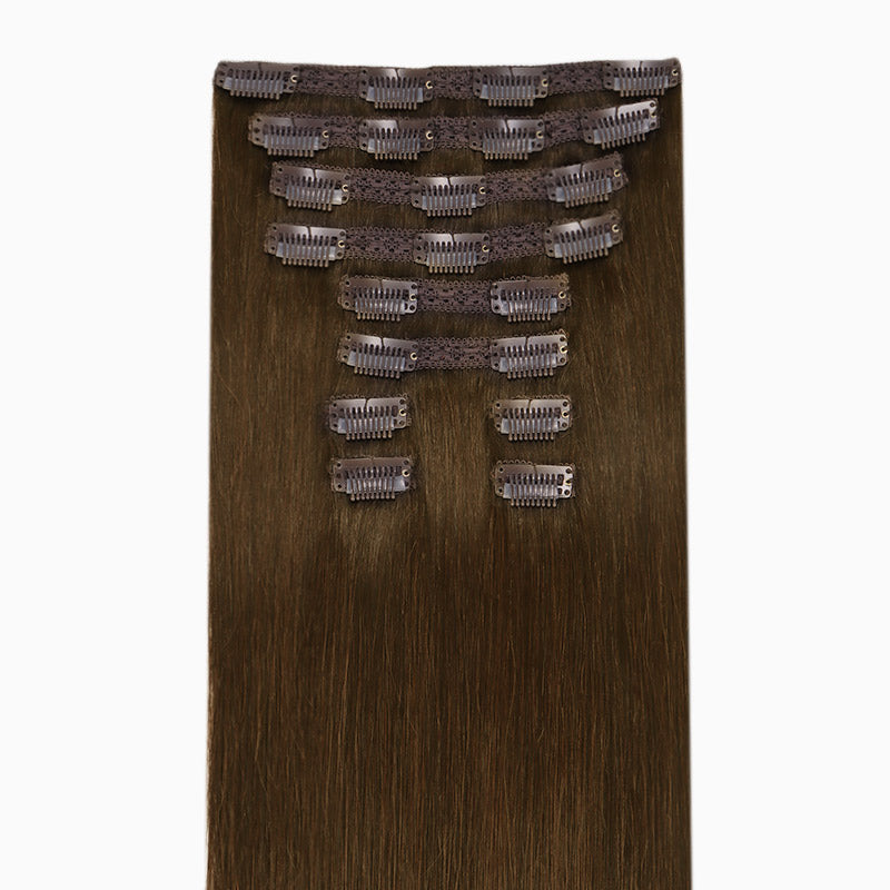 Chocolate Brown (4A) Classic Clip-Ins
