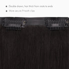 Natural Black (1B) Ultra Seamless Clip-Ins