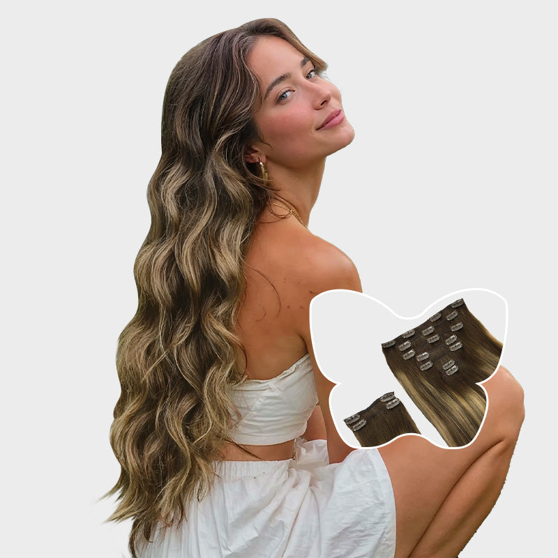 150g_clip_ins_Chocolate_Brown_Caramel_Blonde_Balayage_4274