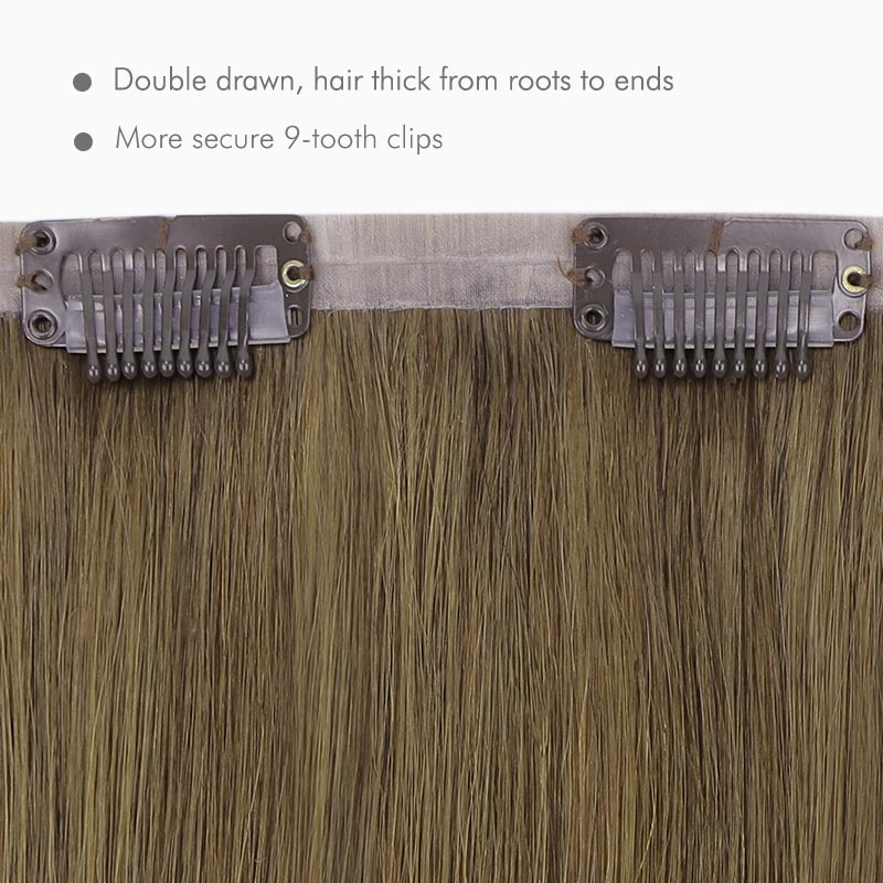 Chestnut Brown (6B) Ultra Seamless Clip-Ins