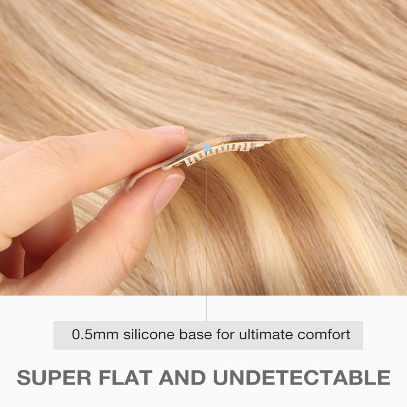 Ultra Seamless Clip In Hair Extensions Super Flat Invisible