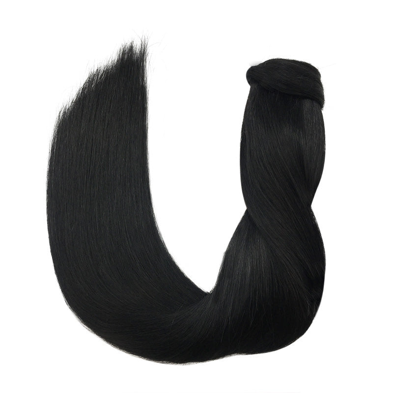 Jet Black (1) Ponytail