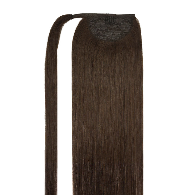 Chocolate Brown (4A) Ponytail