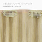 Light Blonde / Golden Blonde Highlights (16/22) Ultra Seamless Clip-Ins