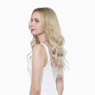 Dark Blonde / Bleach Blonde Highlights (18A/613A) Ultra Seamless Clip-Ins