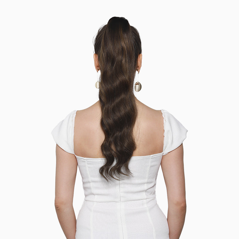 Chocolate Brown (4A) Ponytail