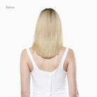 Light Platinum Blonde (60C) Ultra Seamless Clip-Ins